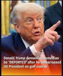 Why does Trump get bood everywhere he goes?