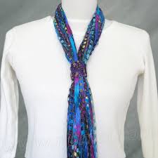 Maybe you would like to learn more about one of these? Free Pattern Knit Scarf Slide Necklace Slide