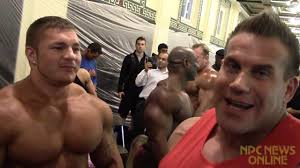 Flex Lewis Backstage at the 2013 NPC/IFBB Pittsburgh Championships