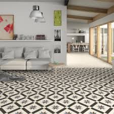 Porcelain floor tile with pattern. Bara Ivory Wall Floor Tile 330 X 330mm Homebase