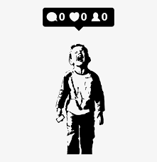 Banksy inspired stencil artwork, great for graphic design, apparel, tattoos, street art, graffiti, interior download vector stencils in adobe pdf and illustrator format. Banksy Png Banksy Nobody Likes Me 374x768 Png Download Pngkit