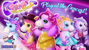 Fun Animal Care Pony Sisters My Little Pony Pop Music Band Play Si Baby Girl Games Games For Kids My Little Pony