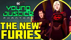 Young Justice Phantoms Supergirl and Black Mary Kara Zor El and Mary  Bromfeld - YouTube
