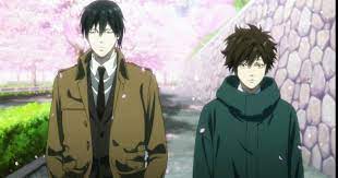 Ginoza Nobuchika And Shindo Arata Psycho Pass Psycho Pass Ginoza Nobuchika Cute Anime Guys