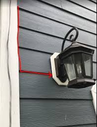 They also offer ample protection against the rains and sun, as well as eliminate the you need to install a fascia wrap after securing the soffits. Extending From Exterior Light Fixture Diy Home Improvement Forum