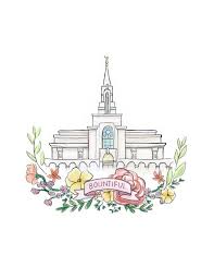 Bountiful Utah Lds Temple Latter Day Saint Mormon Wedding Etsy In 2020 Mormon Art Lds Temples Mormon Wedding