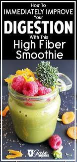 Drinking a high fiber smoothie relieves and prevents constipation. Pin On Smoothie Recipes