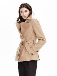 Fabric with wool long design lapels long sleeve adjustable belt inner lining. Pin On Casual Wear