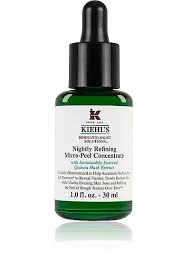 Kiehl S Since 1851 Nightly Refining Micro Peel Serums Oils 504491328 Facial Peel Face Peel Overnight Skin Treatment