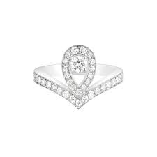 • chaumet 'laurier' ring with 2.13ct diamonds in 18k white gold. Chaumet Josephine Ring 083510