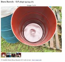 I built this outa three 55 gallon drums that were previously used for vegetable oil, no paint on the inside. How To Make A Burn Barrel Step By Step Backyardscape