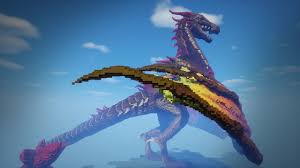Such as a water dragon, forest dragon, sky dragon etc. Minecraft Dragon Timelapse Riders Of Icarus Wyvern Traes Organic Youtube