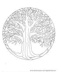 You'll find it all, easy coloring pages for kids (toddlers, preschoolers, kindergartens, tweens and teens) and even intricate designs that you will love to color too. Treemedium Happy Family Art Cool Coloring Pages Spring Coloring Pages Mandala Coloring Pages