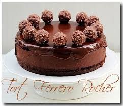 Tort Ferrero Rocher Ferrero Rocher Cake Food