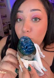 Food Crush Blue Raz Pickle