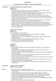 advisory resume samples velvet jobs