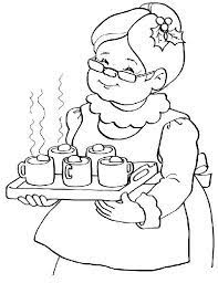 Santa claus with a bag of gifts. Mrs Santa Claus Coloring Pages Santa Claus Coloring Pages Santa Claus Coloring Christmas Coloring Books