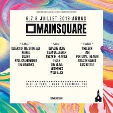 La billetterie du main square ouvre le mardi 5 décembre à 10h. Main Square Festival 2018 More Names Announced Festicket Magazine