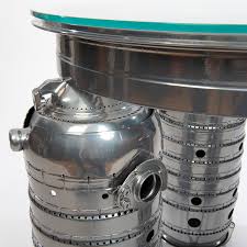Highlighting the blades from below is a wifi, apple/android. Usaf Pratt And Whitney Jt8d 9 Jet Engine Coffee Table With Glass Top F122 3 Vintage And Prestige
