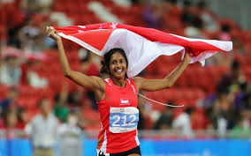 The singapore national olympic council said pereira's time was a season's best. Singapore Sprinter Shanti Pereira Elated After Qualifying For Sea Games 100m