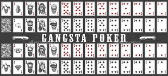 We need to create a deck of cards that includes 4 different suits of 13 different values, and 13 different faces. Deck Of Gangsta Playing Cards Playing Cards Poker Cards Deck Of Cards