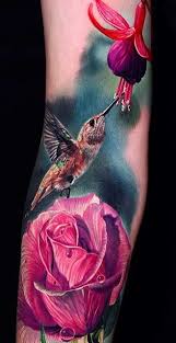Realistic hummingbird tattoo black and grey. Tatto Wallpapers Realistic Hummingbird Tattoos