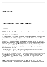 Two new hires at Crown Jewels Marketing