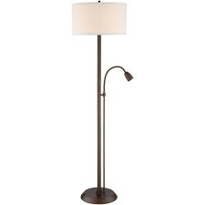 Shop for cordless reading lamps floor online at target. Possini Euro Design Modern Floor Lamp With Reading Light Led Oil Rubbed Bronze Oatmeal Fabric Drum Shade For Living Room Bedroom Target