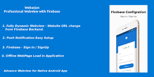 These types of messages allow fantastic interaction with set up the onesignal service for your android app. Webarjun Android Webview App With Firebase Backe Codezaar