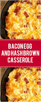 Bacon Egg And Hash Brown Casserole For A Lazy Weekend Breakfast Page 2 Quick Family Recipes Crockpot Breakfast Hashbrown Recipes Hash Brown Casserole