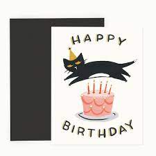 Cat Cake Greeting Card Etsy Compleanno Gatti Idee Per Biglietti Di Compleanno Carta