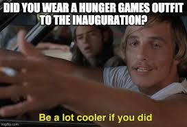 The 10 funniest lady gaga memes from the super bowl. Hunger Games Imgflip