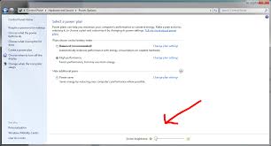 Here's a quick guide to fixing the brightness issue via power options: Problem On Screen Brightness Adjustment Windows 7 Ultimate 64bit Windows 10 Forums