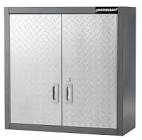 2-Door Wall Cabinet with 2 Adjustable Shelves, Diamond Series, 28 x 12 x 28-in Mastercraft