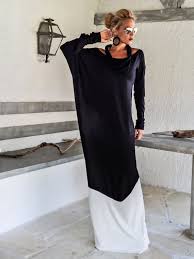 Black Ivory Maxi Dress Black And Ivory Abaya Kaftan Plus Size Dress Oversize Loose Dress 35112 Black White Maxi Dress Ivory Maxi Dress Maxi Dress