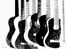 Black And White Music Artwork Guitar Art Music Instrument Black And White 8 X 10 Print Etsy Guitar Artwork Black And White Music Print