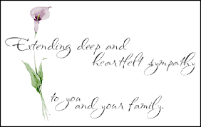 Condolence messages to colleague on death of mother. Our Deepest Sympathy Quotes Quotesgram