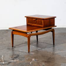 Check spelling or type a new query. Mid Century Modern Nightstand End Side Table Lane Drawer Basket Weave Rhythm Vg Danish Denmark Vintage Mcm Walnut Wood Mid Century Sacramento