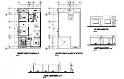 House Plan Elevation And Section Layout File Kerala House Design Open House Plans House Plans