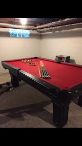 Sold Black Slate Leather Pockets 8 Billiard Pool Table Used Pool Tables Pool Table Movers