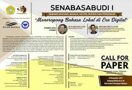 Check spelling or type a new query. Call For Paper Senabasabudi 2017 Di Universitas Trunojoyo Madura Info Lomba 2021 Terbaru