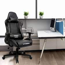 Gaming Office Chair Ergonomic Desk Chair High Back Racing Computer Chair Swivel Executive Chair With Lumbar Support And H Chair Ergonomic Desk Chair Desk Chair