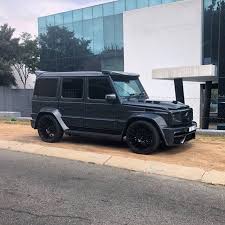 The Beastly Onyx G7 G Wagon Sure Makes A Statement Seen In Sandton By Nictessendorf Exoticspotsa Zero2turbo Southafrica Mer G Wagon Black Car Wide Body