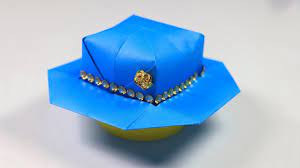 How To Make Paper Hat For Girls Origami Hat Sb Crafts Origami Hat Paper Hat How To Make Paper