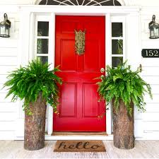 Shop target for farmhouse outdoor living pieces at great prices. Farmhouse Porch Home Planter Country Woodland Rustic Tall Plant And Flower Stand Large Outdoor Patio And Deck Unique Log Pot Decor Walmart Com Walmart Com