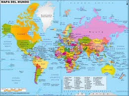 Selecciona cualquier región, capital o ciudad del mapa. Mapamundis Politicos Para Imprimir Mapas Del Mundo De Todo Tipo