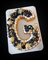 New The 10 Best Food With Pictures Luxury Letter G Tart Cake In Gold And Black Celebrate Your Event Cake Lettering Cake Decorating Homemade Cake Mixes