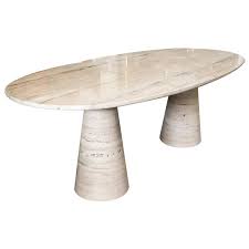 bespoke italian travertine oval dining table oval table dining dining table oval marble dining tables