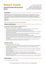 Motivated registered nurse seeking to leverage a bs in nursing and 1,223 hours of accumulated clinical experience into a full time position at your hospital. School Nurse Resume Samples Qwikresume