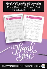See more ideas about calligraphy practice, calligraphy practice sheets free, lettering practice. Thank You Brush Calligraphy Practice Sheets Hand Lettering Practice Sheets Brush Lettering Practice Brush Calligraphy